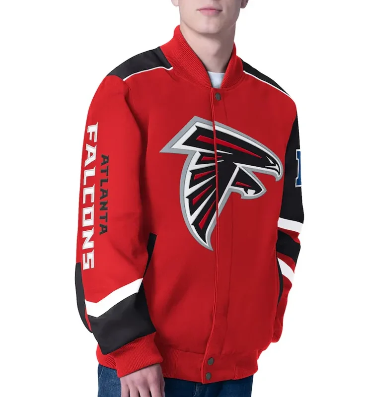 Atlanta Falcons Prime Time Racing Jacket