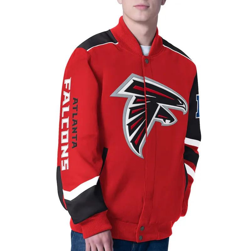 Atlanta Falcons Prime Time Racing Jacket