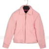 Pin Ladies Leather Jacket