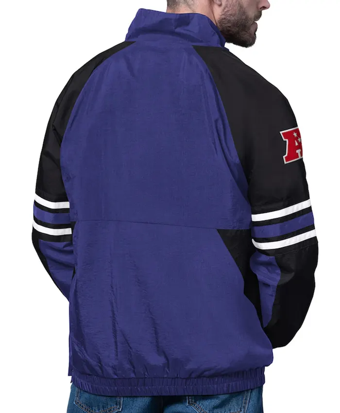 Baltimore Ravens Prospect Half-Zip Pullover Jacket - Image 2