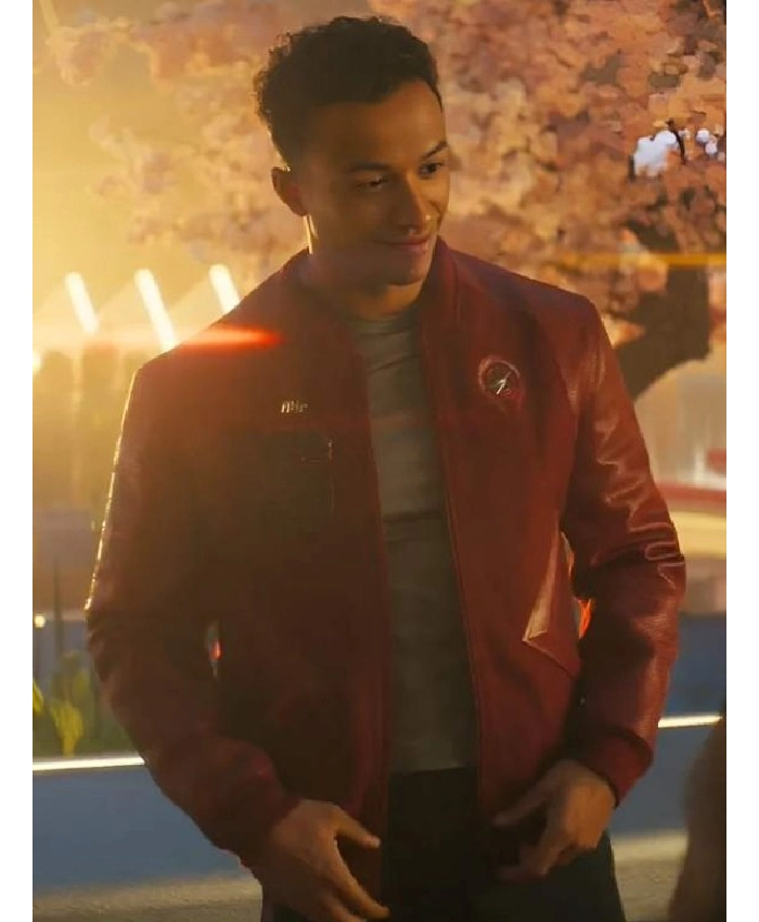 Star Trek Starfleet Academy Sandro Rosta Red Jacket - Image 2