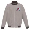 Colorado Avalanche Grey Lightweight Nylon Jacket