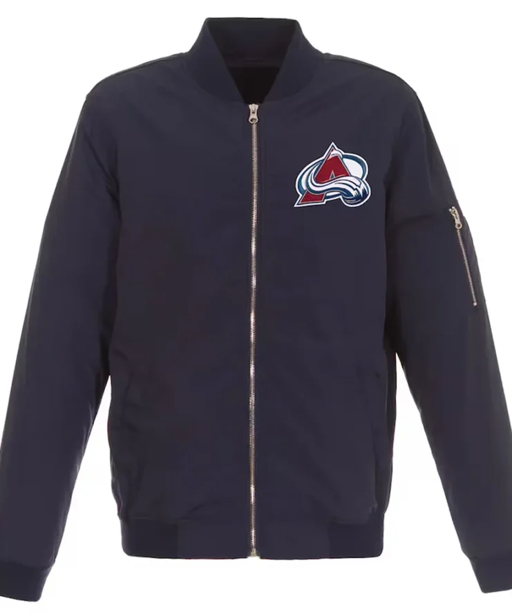 Colorado Avalanche Navy Bomber Jacket