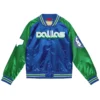 Dallas Mavericks City Edition Blue And Green Jacket