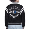 Dallas Mavericks Printed Logo Varsity Jacket