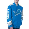 Detroit Lions Prime Time Racing Jacket