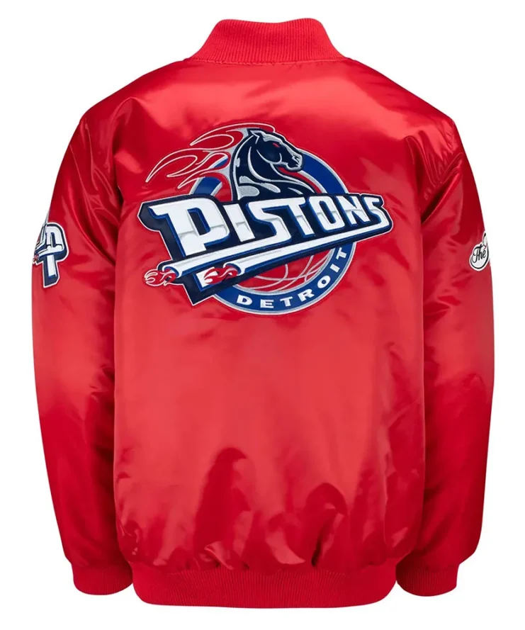 Detroit Pistons 20th Anniversary Red Jacket