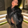 Kylie Jenner Black Leather Jacket