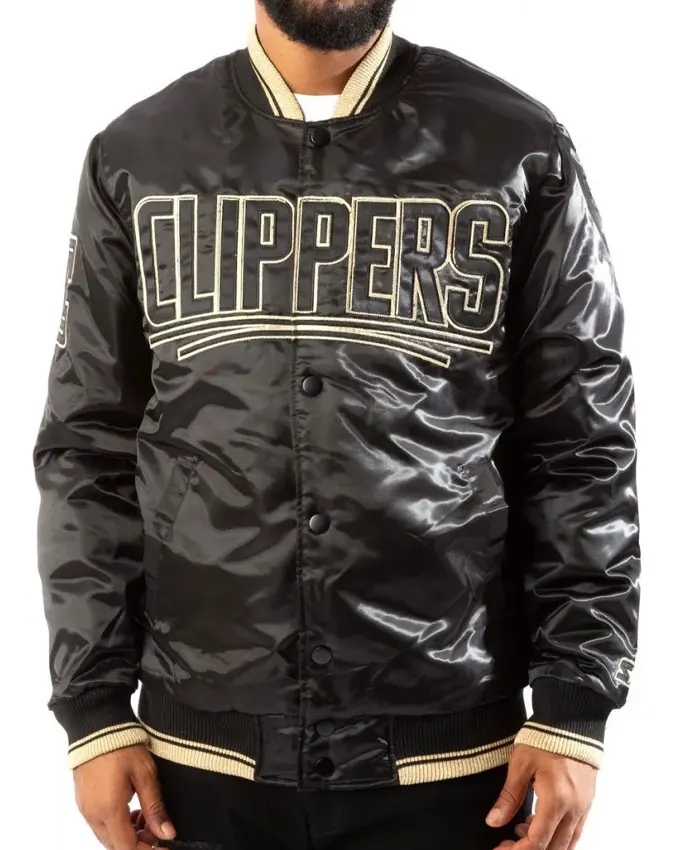 Los Angeles Clippers Black Jacket Scaled 1