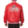 Los Angeles Clippers Varsity Leather Jacket Scaled 1