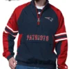 New England Patriots Prospect Half Zip Pullover Jacket
