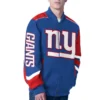 New York Giants Prime Time Racing Jacket
