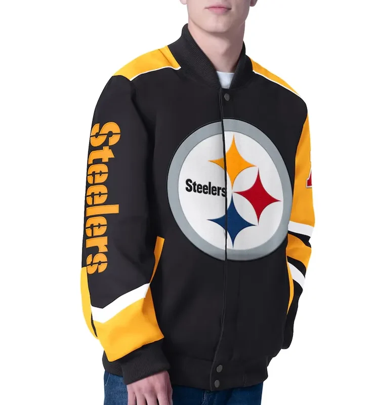 Pittsburgh Steelers Prime Time Racing Jacket