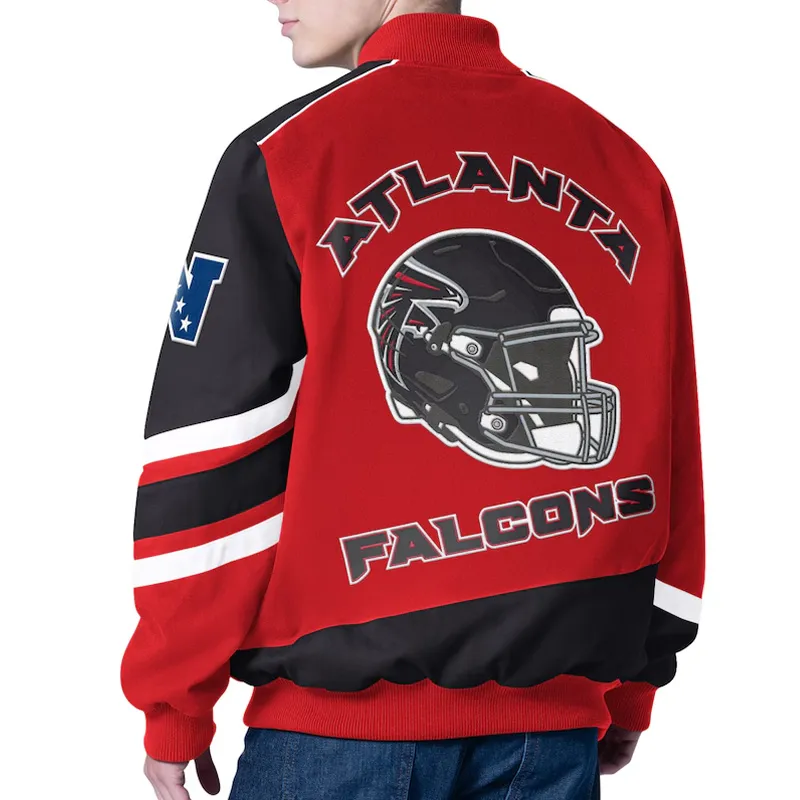 Prime Time Racing Atlanta Falcons Red Jacket