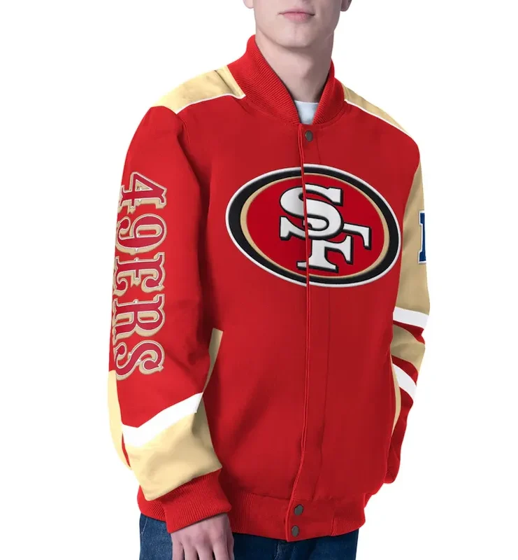 San Francisco 49ers Prime Time Racing Jacket