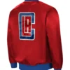 Starter La Clippers Satin Jacket Scaled 1