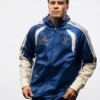 2026 Adidas Teamgeist Juventus Full Zip Raglan Cotton Jacket