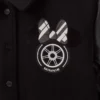 2026 Disney x Formula 1 Minnie Mouse Wool with Leather Black Jacket