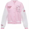 2026 Fanatics x LoveShackFancy Pink and White Southern California Jacket