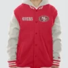 San Francisco 49ers 2026 New Era Hoodie Jacket