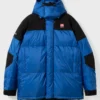 66 North Tindur Down Puffer Blue Hooded Jacket for Men and Women