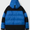 66 North Tindur Down Puffer Hooded Blue Jacket for Men and Women