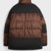 66 North Tindur Down Puffer Hooded Brown Jacket for Men and Women