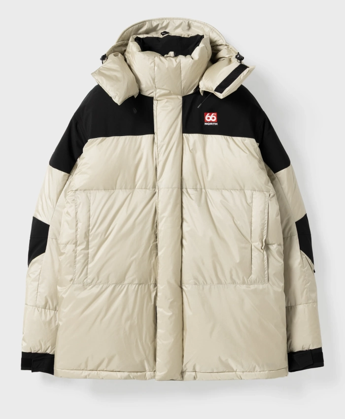 66 North Tindur Down Puffer ZipUp Jacket for Men and Women