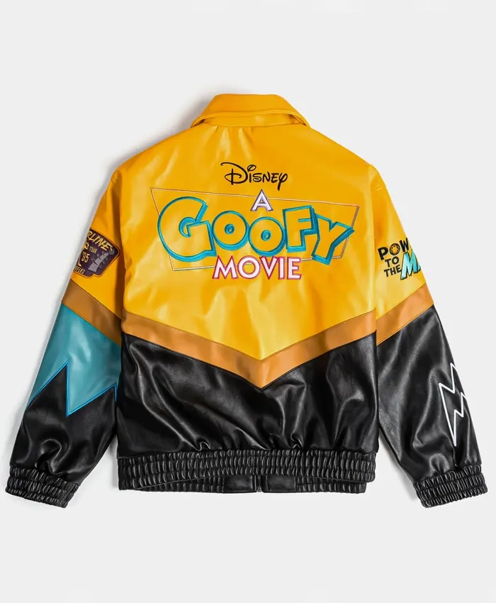 A Goofy Movie Max D23 Shoe Palace Leather Jacket