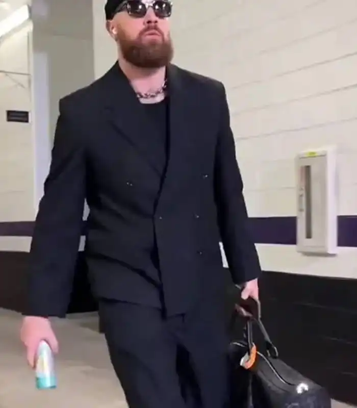 AFC Championship Travis Kelce Suit