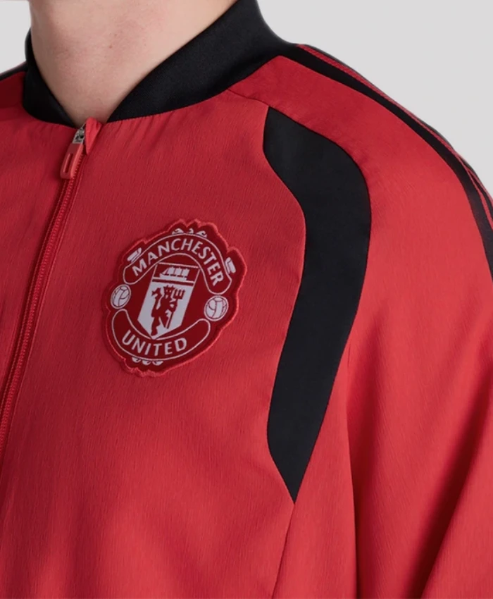 Adidas Manchester United 26 27 Training Tiro Presentation Zip Up Jacket