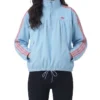 Adidas x ASOS 2026 Over The Head Half Zip Blue Track Jacket For Men and Women