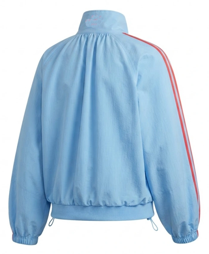 Adidas x ASOS 2026 Over The Head Half Zip Blue Track Jacket