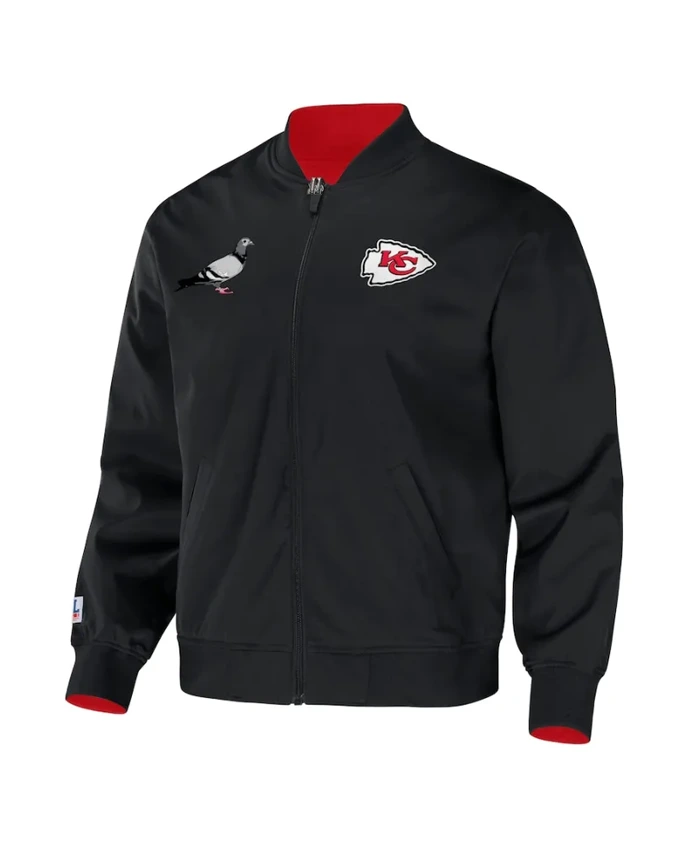 Aiden Kansas City Chiefs Bomber Jacket