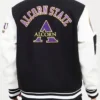 Alcorn State University Black And White Jacket With Patch