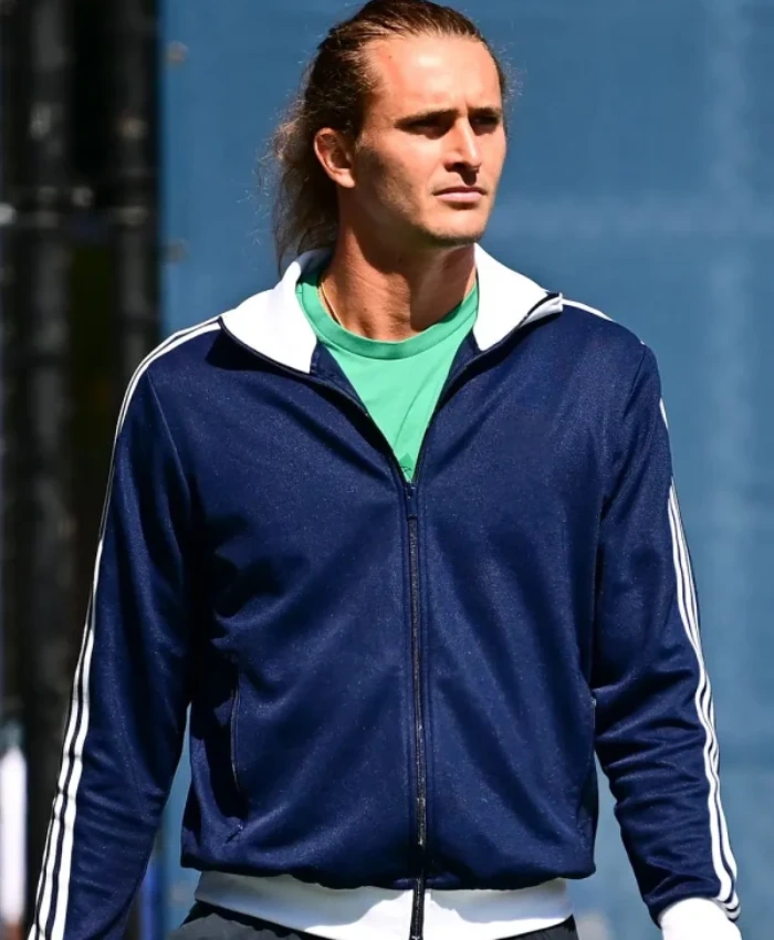 Alexander Zverev 2026 US Open Blue Track Jacket