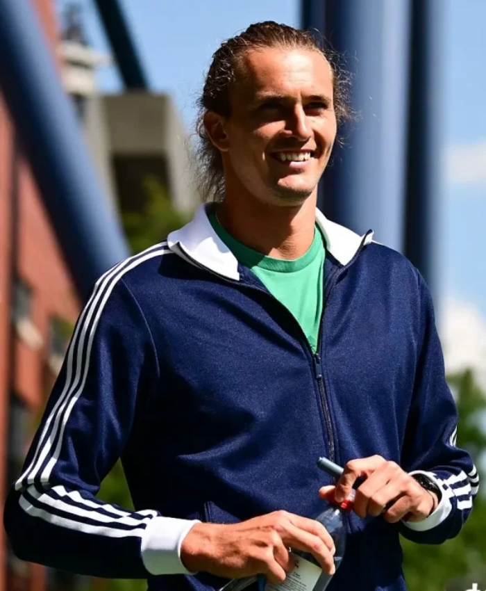 Alexander Zverev 2026 US Open Fleece Track Jacket