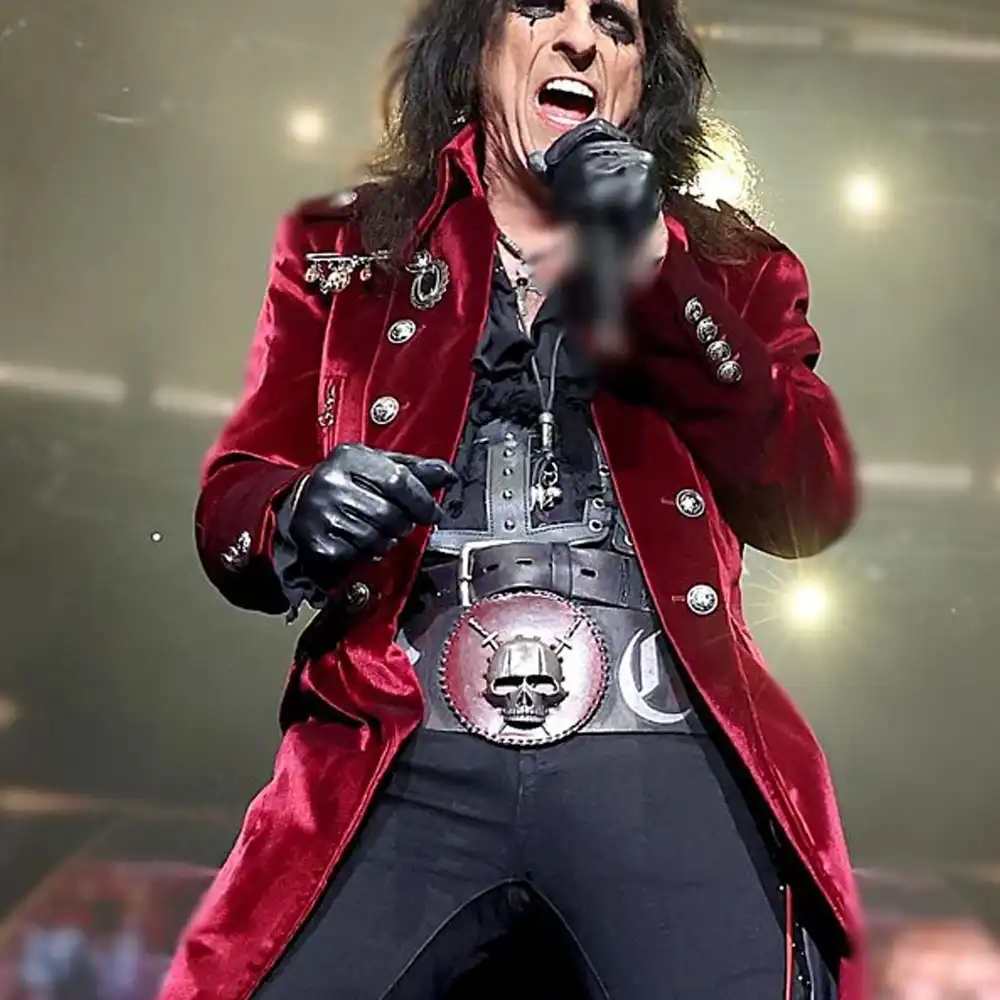 Alice Cooper Velvet Coat