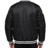 Alpha Industries Black MA 1 Nylon Bomber Jacket
