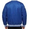 Alpha Industries Blue MA 1 Nylon Bomber Jacket