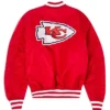 Alpha Industries Ma 1 Chiefs Red Bomber Jacket Back