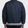 Alpha Industries Navy MA 1 Zip Up Bomber Jacket