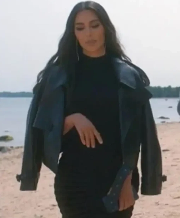American Horror Story S012 Kim Kardashian Leather Jacket
