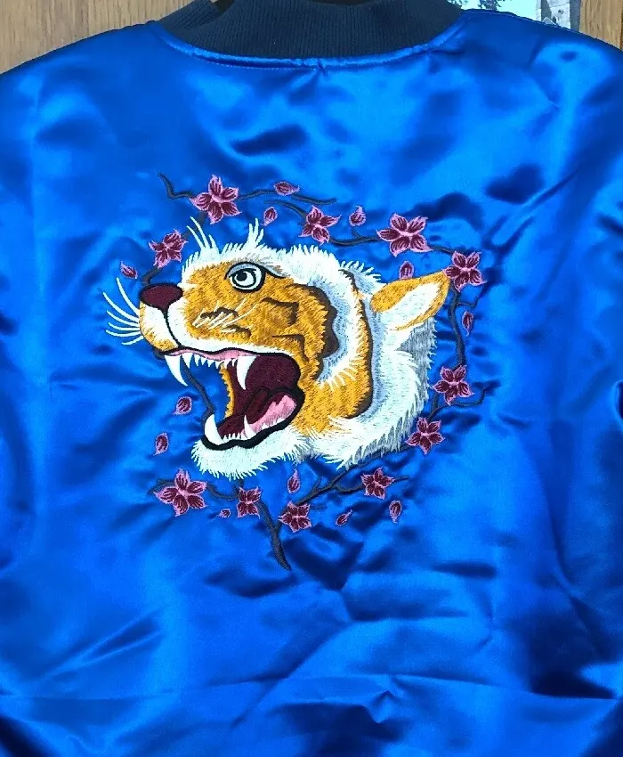 American Singer Katy Perry Roar Tiger Vintage Bomber Jacket