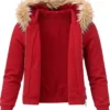 Amita Rao Adults Season 02 Red Star Fur Hoodie On Sale