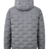 Anna Pigeon 2026 Manny Lopez Lightweight Grey Puffer Jacket