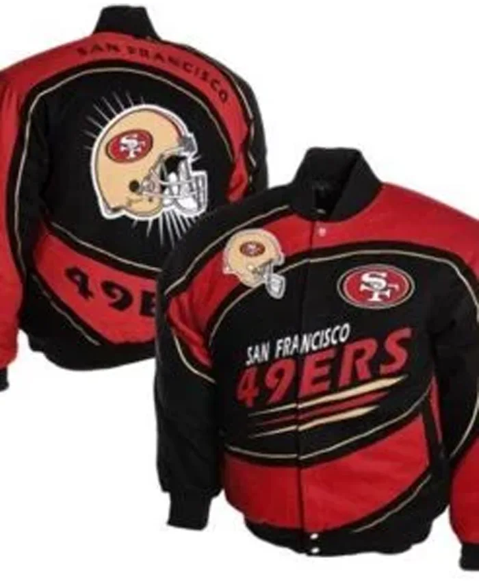 Annie Von San Francisco 49ers Bomber Jacket