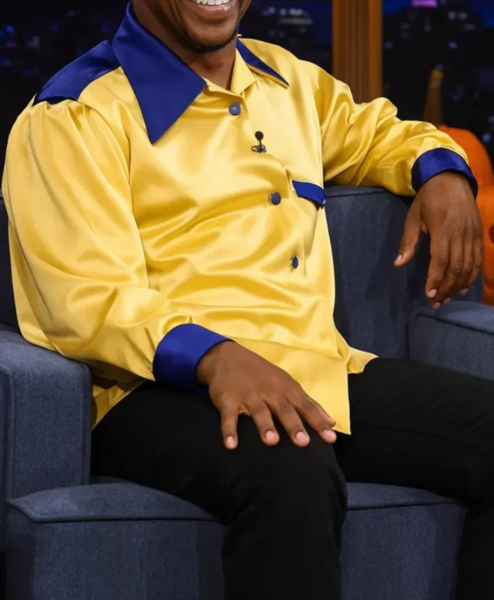 Anthony Mackie Gordon Gartrell Yellow Shirt Sale