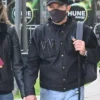 Antonio Banderas Denim Black Jacket