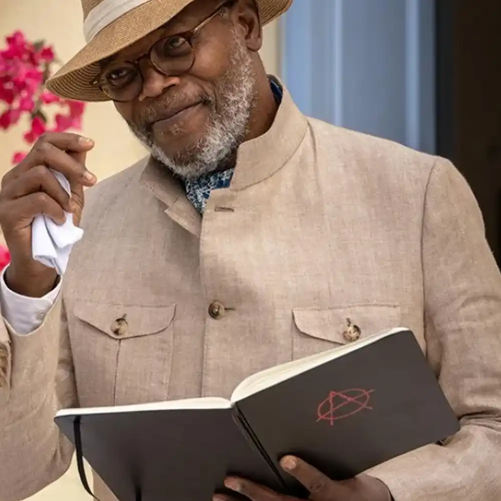 Argylle Samuel L. Jackson Beige Coat